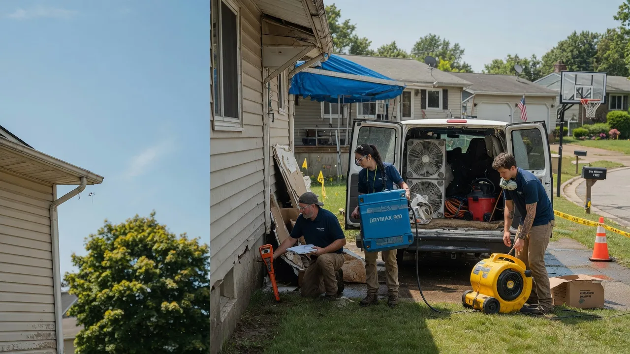 Ceiling Leak Cleanup in Mayville, NY near me