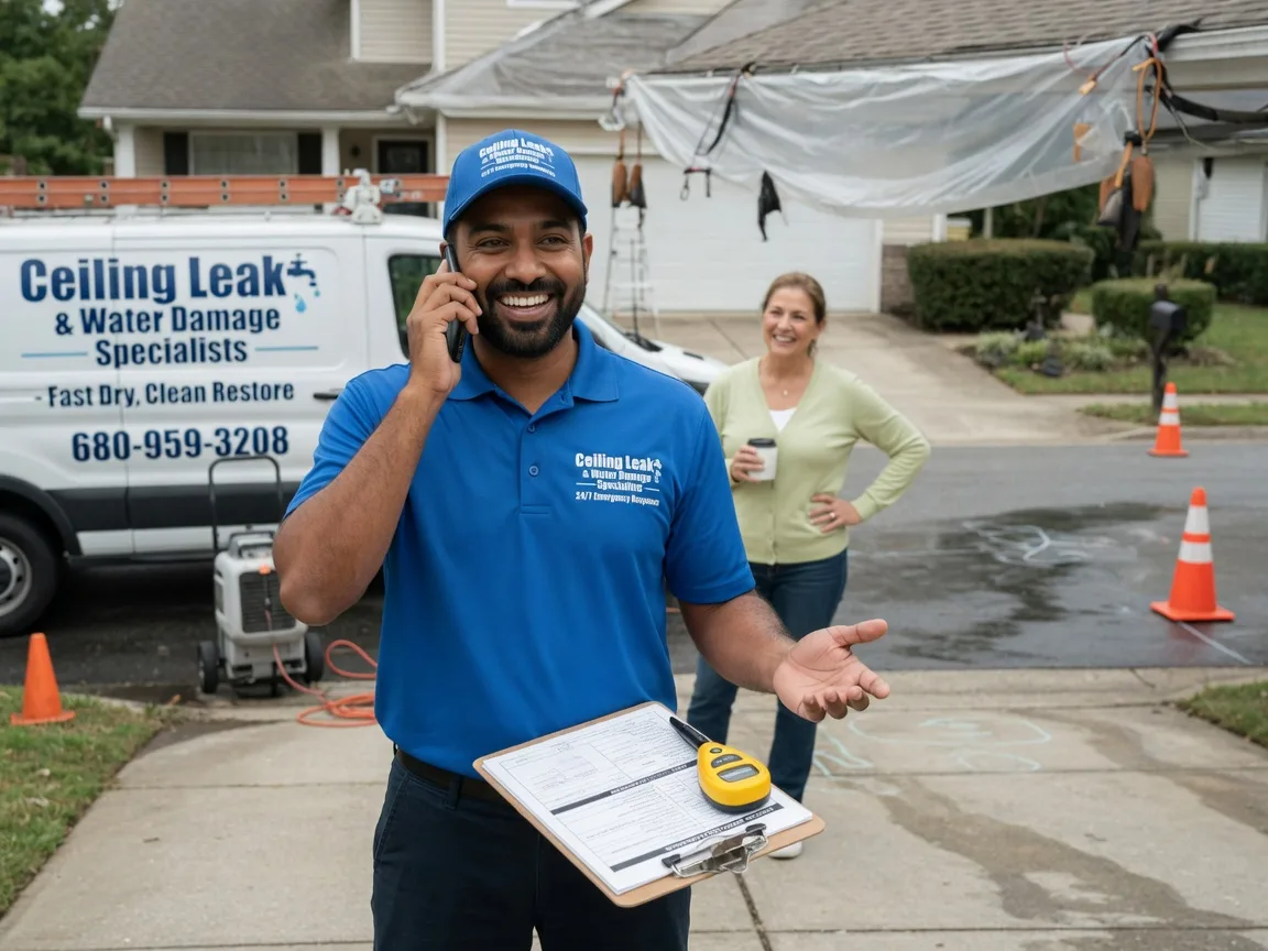 Ceiling Leak Cleanup Mayville, NY FAQs